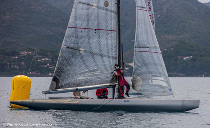 tanta pioggia poco vento non si regata al 5m ic world championship