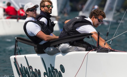 audi melges 20 mascalzone latino jr leader in europa