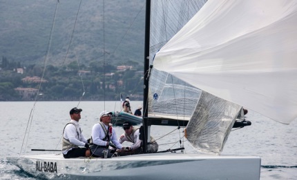 5m ic world championship equipaggio di ali baba il campione del mondo