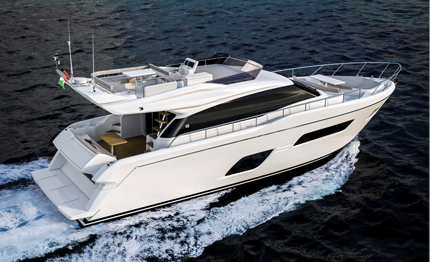 ferretti nasce il 550 nuovo entry level della gamma