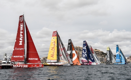 volvo ocean race partita la grande avventura