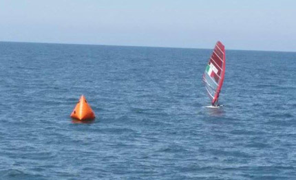 mondiale windsurf marta maggetti sale al posto