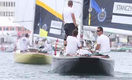 world match racing tour condizioni da lago alle bermuda