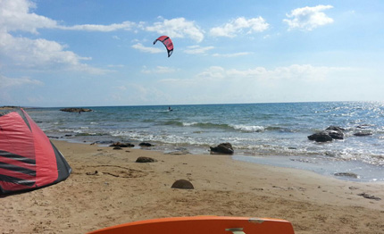 kitesurf ragusa lo scirocco mette le ali mario calbucci