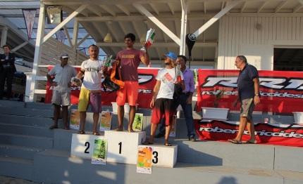 mario calbucci il titolo nazionale di slalom kitesurf