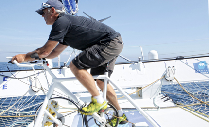 route du rhum loick peyron in fuga per la vittoria