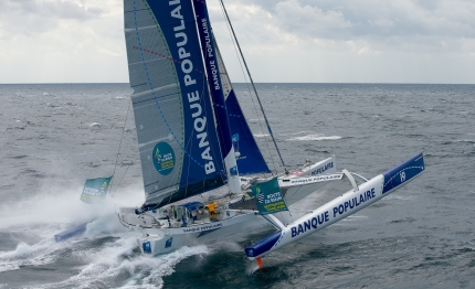 route du rhum ultimo giorno di mare per loick peyron