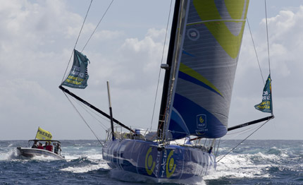 route du rhum in classe imoca vince fran ois gabart