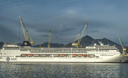 msc armonia piu lunga piu bella dopo la cura fincantieri