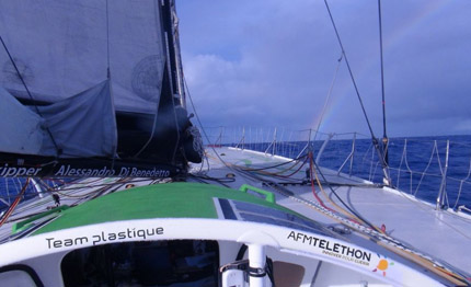 route du rhum ultime 100 miglia per alessandro di benedetto