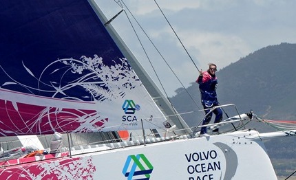 dai team vor il team sca si prepara per la partenza della seconda tappa