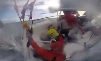 invernale riva di traiano video collisione milu costellation