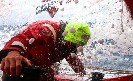 volvo ocean race la flotta si divisa in due