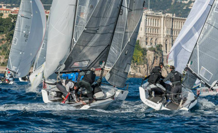 conclusa la stagione dei melges 20 oltre 50 barche in acqua tra montecarlo miami