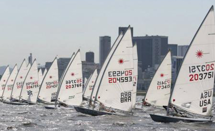 copa brasil de vela medal race con equipaggi azzurri