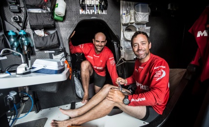 vor turnover bordo di mapfre per la terza tappa