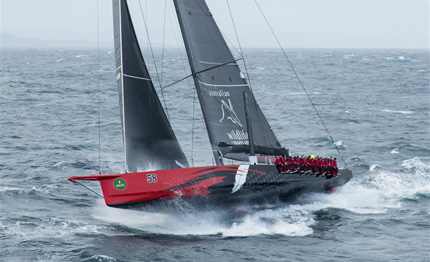 video sydney hobart day2 maxi volano tra le onde