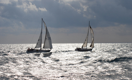 invernale riva di traiano anche con poco vento euforia
