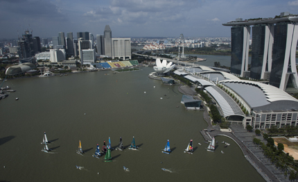 extreme sailing series al via anche lorenzo bressani con un team italiano