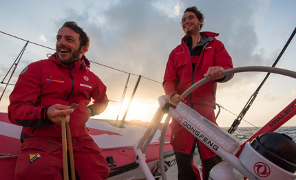 volvo ocean race dongfeng good morning vietnam