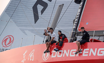 volvo ocean race storica vittoria cinese con dongfeng