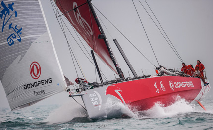 volvo ocean race il fattore francese di dongfeng