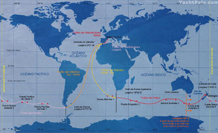 video barcelona world race immagini da bordo verso cap leeuwin