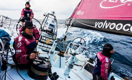 volvo ocean race la flotta si divisa