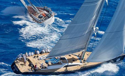 rolex swan cup caribbean selene si impone nel tour di gorda