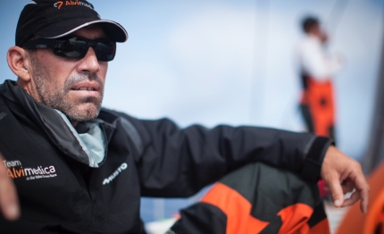 volvo ocean race alvimedica imbarca bannatyne per la tappa piu dura