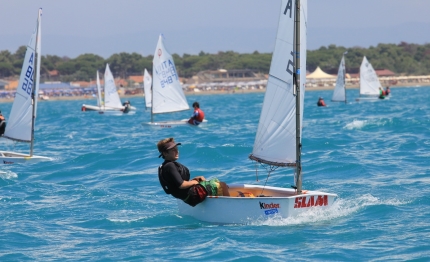 trofeo optimist italia kinder sport il circuito velico per ragazzi piu divertente della penisola