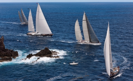 perini navi fa rotta verso la regata st barths bucket 2015
