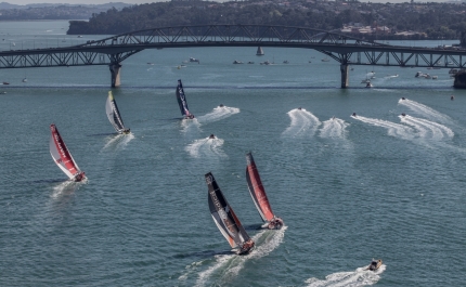 volvo ocean race domani sera la partenza della quinta tappa