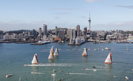 volvo ocean race partita la 5a tappa da auckland itajai