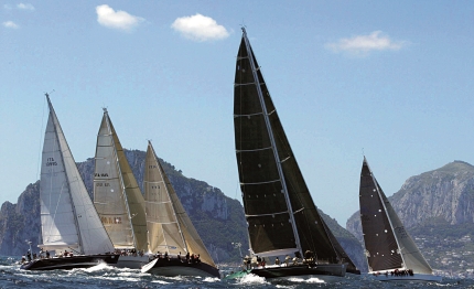 capri tornano le regate della settimana dei tre golfi
