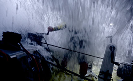 volvo ocean race team brunel guida nei quaranta ruggenti