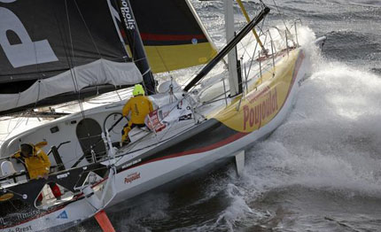 barcelona world race stamm le cam quasi gibilterra