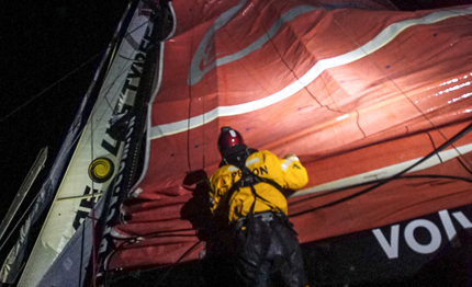 volvo ocean race dongfeng rompe albero poche miglia da capo horn