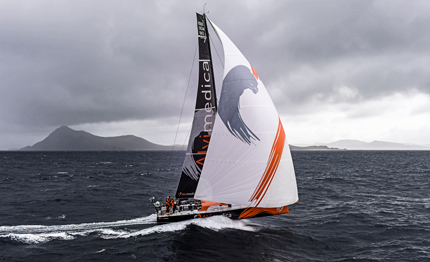 volvo ocean race team alvimedica alberto bolzan primi capo horn