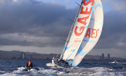 barcelona world race anna corbella gerard marin completano il podio