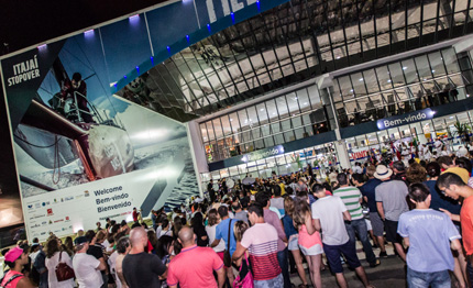 itajai sale la febbre della volvo ocean race