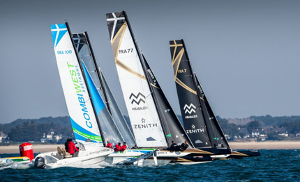 spindrift racing wins the spi ouest france