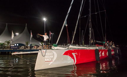 vor dongfeng race team itajai inizia un altra corsa contro il tempo