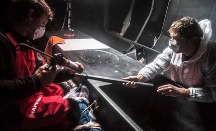 volvo ocean race penalizzazione per mapfre per infrazione alle regole di classe