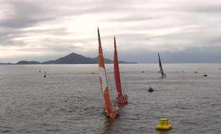 volvo ocean race partita la sesta tappa