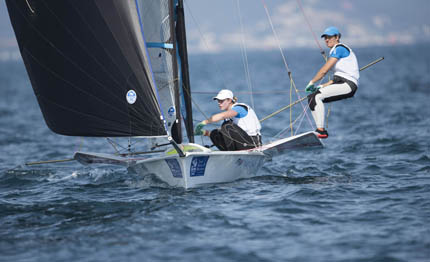 hyeres giornata amara per la vela azzurra solo in in medal race