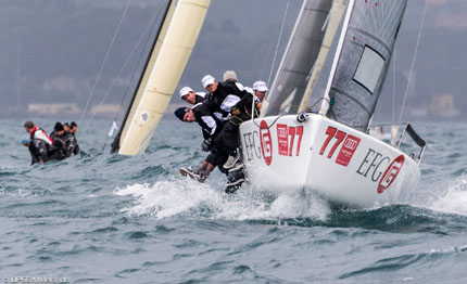 melges 24 portovenere si impongono gli svizzeri di efg