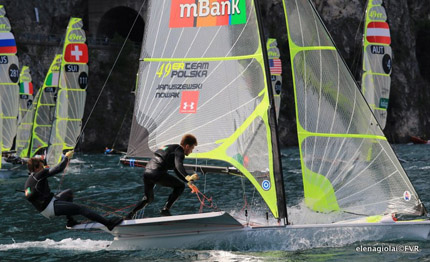 garda nacra 49er fanno belli gli azzurri