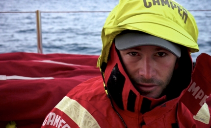 volvo ocean race team brunel chiama adam minoprio