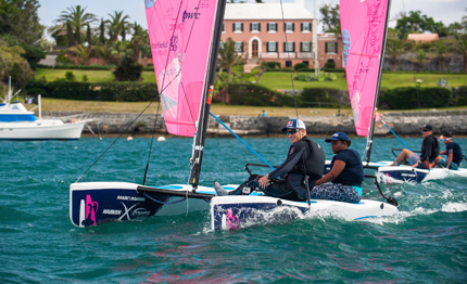 young bermudian sailors get preview of community sailing programme endeavour